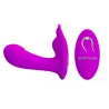 Pretty Love Double stimulateur Willie - Violet